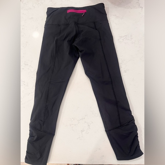 Lululemon preloved Pink and Purple Striped workout pants - Picture 1 of 5